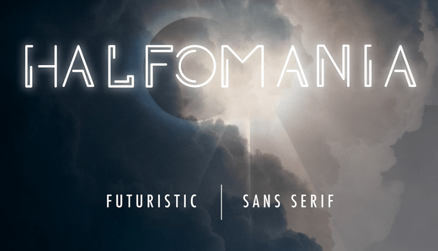 HALFOMANIA FREE FONT